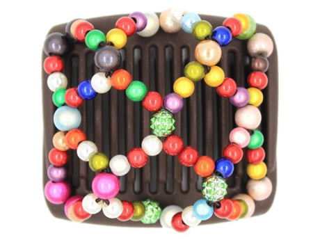African Butterfly Chameleon Hair Comb - Ndalena Brown 27