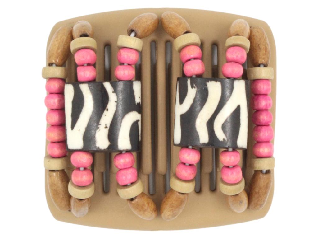 African Butterfly Chameleon Hair Comb - Stones & Bones Blonde 33