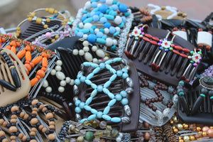 African Butterfly Custom Hair Clip