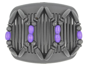 African Butterfly Hair Comb - Beada Black 100