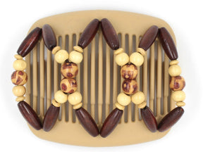 African Butterfly Hair Comb - Beada Blonde 47