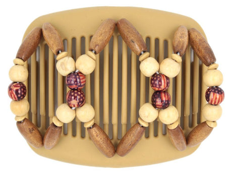 African Butterfly Hair Comb - Beada Blonde 64