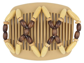 African Butterfly Hair Comb - Beada Blonde 71