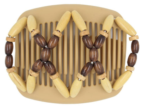 African Butterfly Hair Comb - Beada Blonde 71