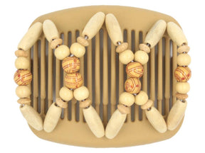 African Butterfly Hair Comb - Beada Blonde 94