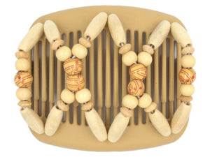 African Butterfly Hair Comb - Beada Blonde 94