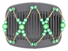 African Butterfly Hair Comb - Beada Tube Black 55