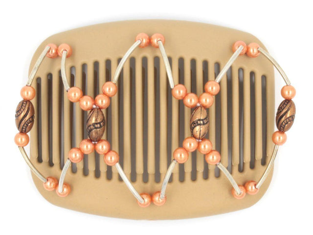 African Butterfly Hair Comb - Beada Tube Blonde 27