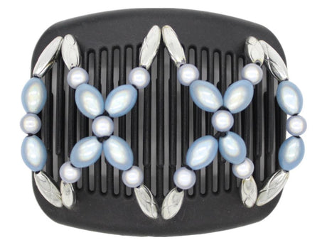 African Butterfly Hair Comb - Dalena Black 89