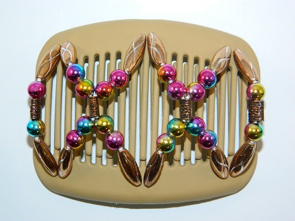 African Butterfly Hair Comb - Dalena Blonde 26