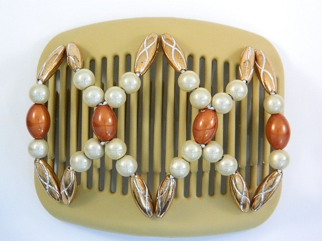 African Butterfly Hair Comb - Dalena Blonde 35