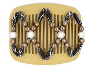 African Butterfly Hair Comb - Dalena Blonde 47