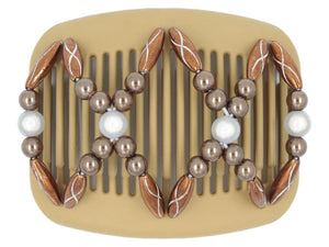 African Butterfly Hair Comb - Dalena Blonde 65