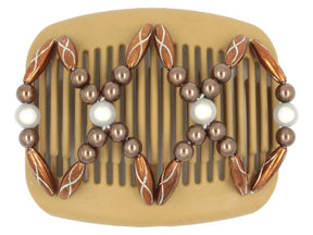 African Butterfly Hair Comb - Dalena Blonde 79