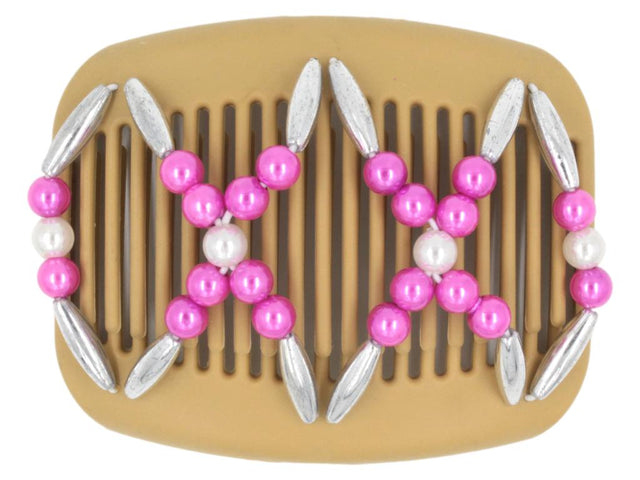 African Butterfly Hair Comb - Dalena Blonde 80