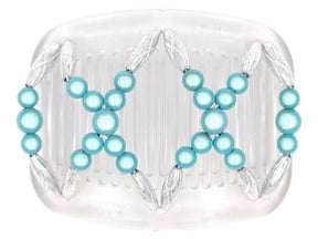 African Butterfly Hair Comb - Dalena Clear 100