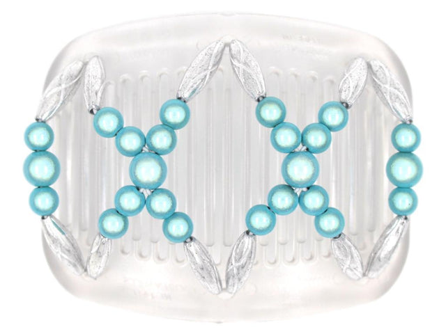 African Butterfly Hair Comb - Dalena Clear 100