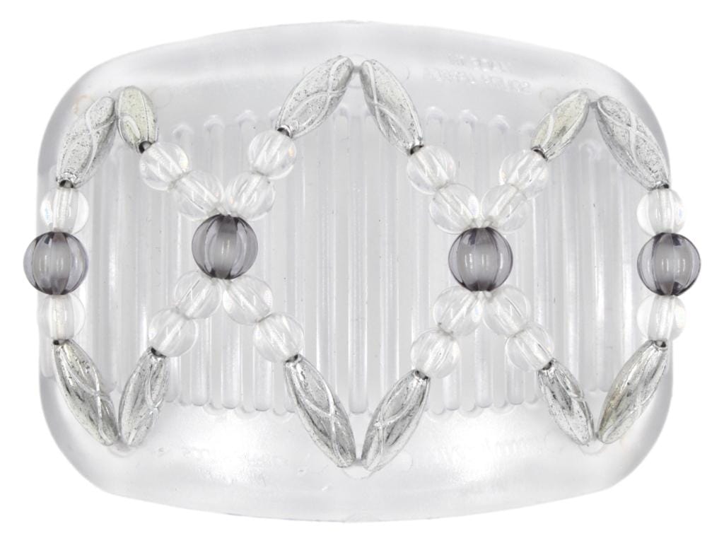 African Butterfly Hair Comb - Dalena Clear 127