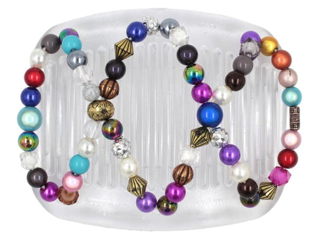 African Butterfly Hair Comb - Dalena Clear 134