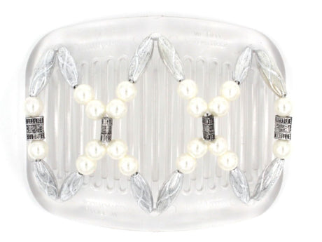 African Butterfly Hair Comb - Dalena Clear 76