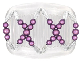 African Butterfly Hair Comb - Dalena Clear 83