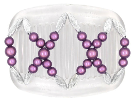 African Butterfly Hair Comb - Dalena Clear 83