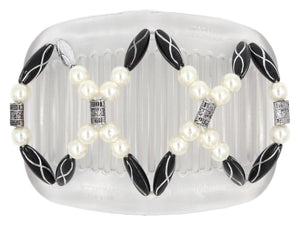 African Butterfly Hair Comb - Dalena Clear 92