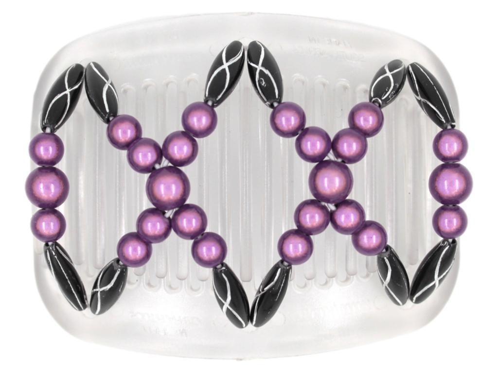 African Butterfly Hair Comb - Dalena Clear 99
