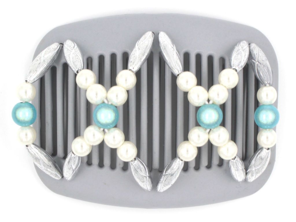 African Butterfly Hair Comb - Dalena Gray 22
