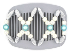 African Butterfly Hair Comb - Dalena Gray 22