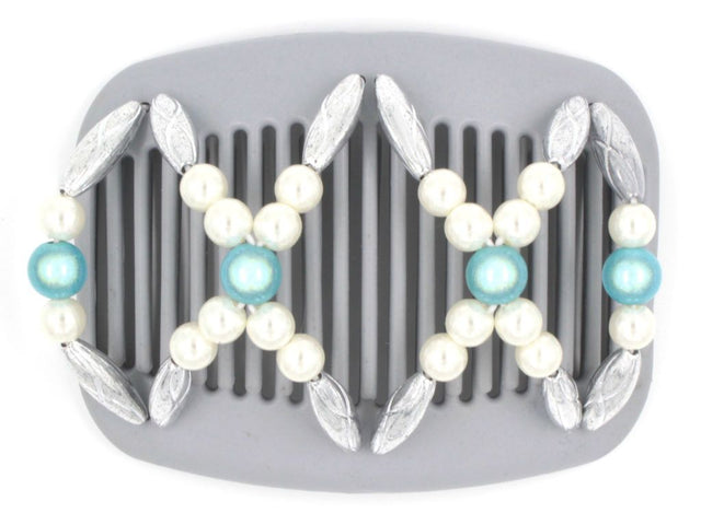 African Butterfly Hair Comb - Dalena Gray 22
