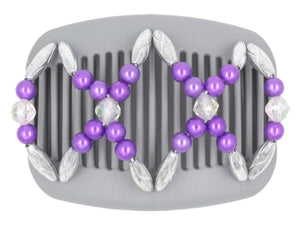 African Butterfly Hair Comb - Dalena Gray 37