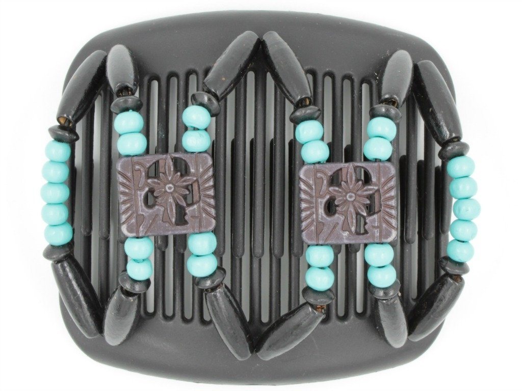 African Butterfly Hair Comb - Dupla Black 102