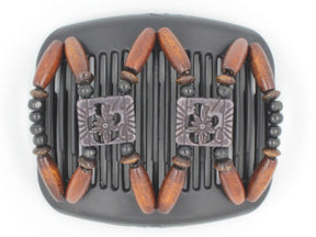 African Butterfly Hair Comb - Dupla Black 108