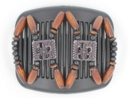 African Butterfly Hair Comb - Dupla Black 108