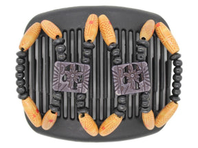 African Butterfly Hair Comb - Dupla Black 109