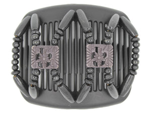 African Butterfly Hair Comb - Dupla Black 130