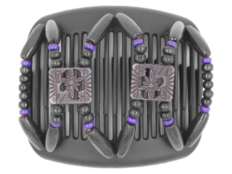 African Butterfly Hair Comb - Dupla Black 144