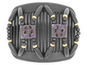 African Butterfly Hair Comb - Dupla Black 145