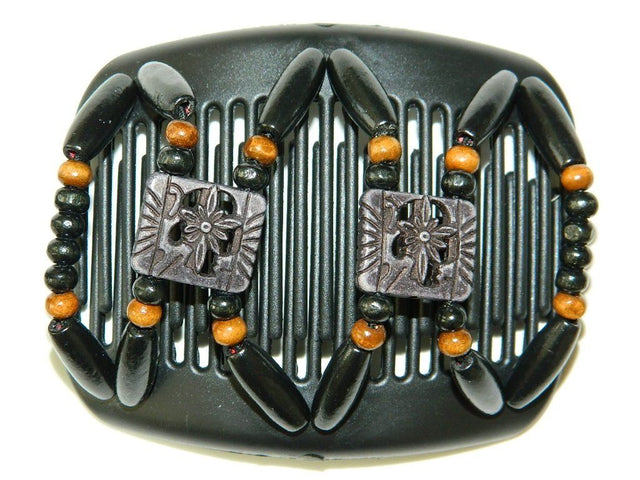 African Butterfly Hair Comb - Dupla Black 17