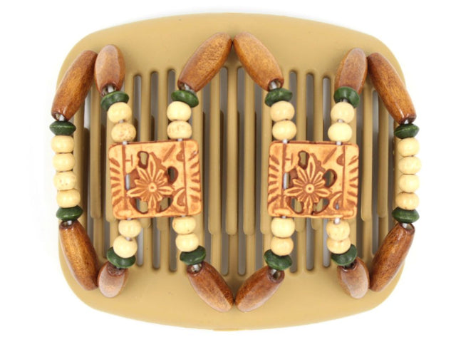African Butterfly Hair Comb - Dupla Blonde 50