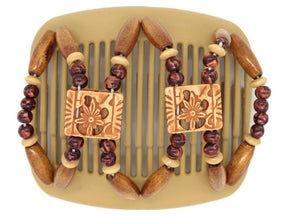 African Butterfly Hair Comb - Dupla Blonde 57