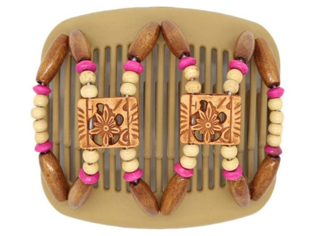 African Butterfly Hair Comb - Dupla Blonde 58