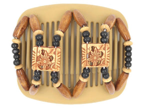 African Butterfly Hair Comb - Dupla Blonde 61