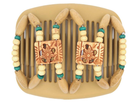 African Butterfly Hair Comb - Dupla Blonde 64