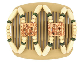 African Butterfly Hair Comb - Dupla Blonde 73