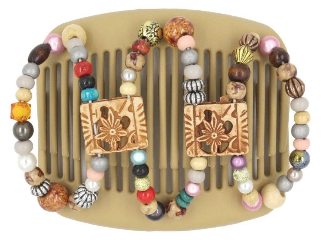 African Butterfly Hair Comb - Dupla Blonde 77