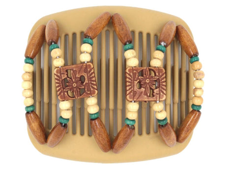 African Butterfly Hair Comb - Dupla Blonde 80
