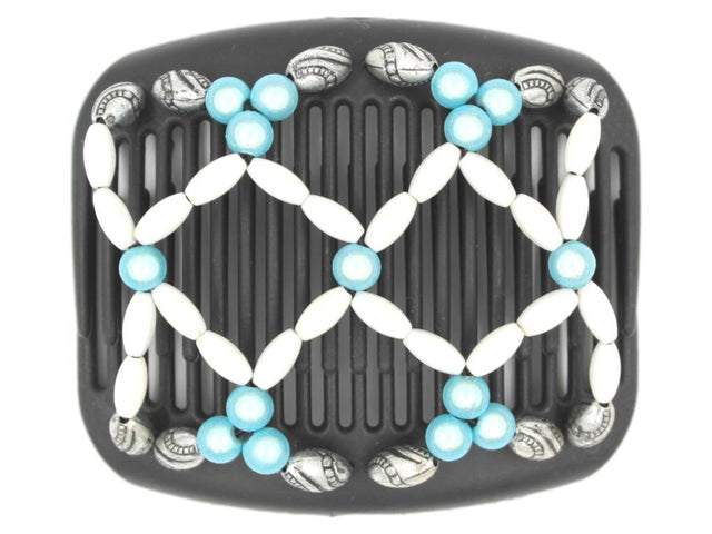 African Butterfly Hair Comb - Ndalena Black 103