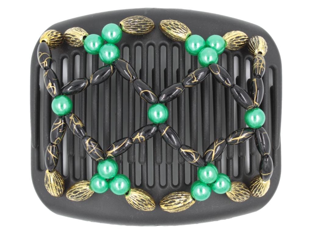 African Butterfly Hair Comb - Ndalena Black 116